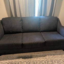 Navy blue Cloth Couch