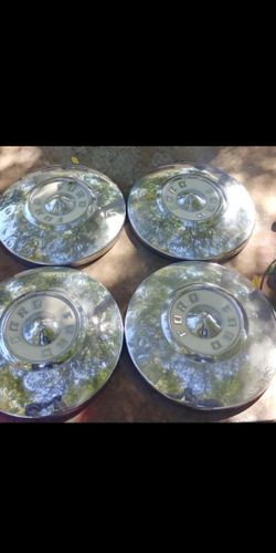1956 Ford HUBCAPS wheel covers thunderbird