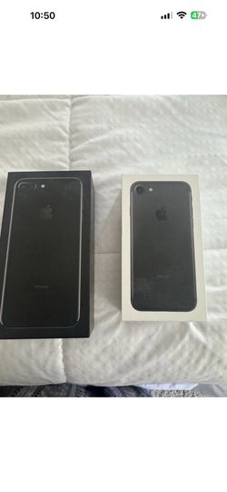 Lot Of 2 iPhone 7 And 7 Plus Box Only.   Phone Not Inc 