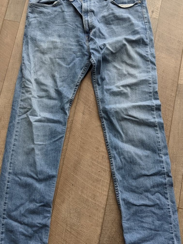 Mens Levi's 505 Jeans 38x34