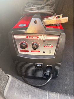 Lincoln electric pro mig 140 with spool gun