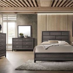 4-PCS Queen Size Bedroom Set in Offer 🔥🔥🔥