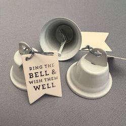 55 White Celebration Bells