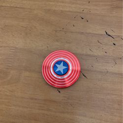 Captain America And Red Fidget Spinner 