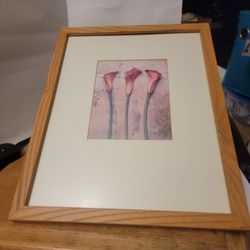 Framed Casual Calla Lilly