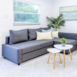 IKEA FRIHETEN Sleeper Sectional, 3-seat with storage