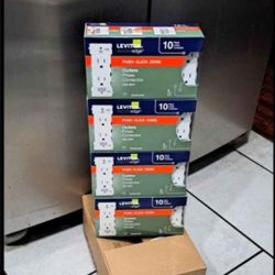 Leviton 40 Outlets Tamper Resistant  For 70 Dlls 