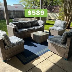 ‏New inbox patio set (we finance and deliver)($54 down,90 day no interest  payment plan)