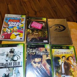 Xbox Original With Games