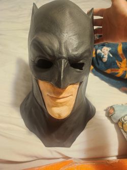 Realistic Batman Full Head Latex Mask