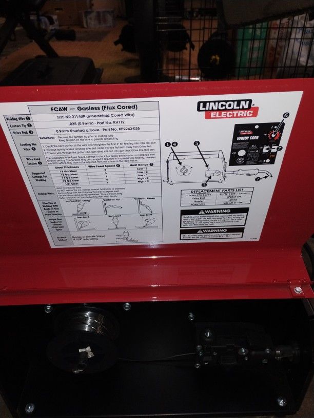 Lincoln Electric Handy Core Welder.
