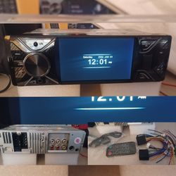 Brand New Single DIN TV Screen Car Stereo 