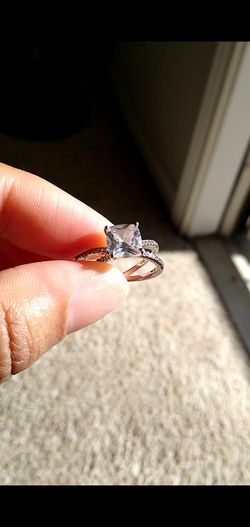 CZ 925 3 karat ring Size 8