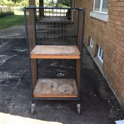 Vintage Bindery Cart