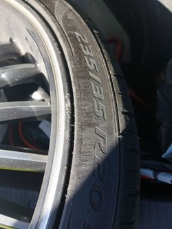 20 inch Elure chrome and black