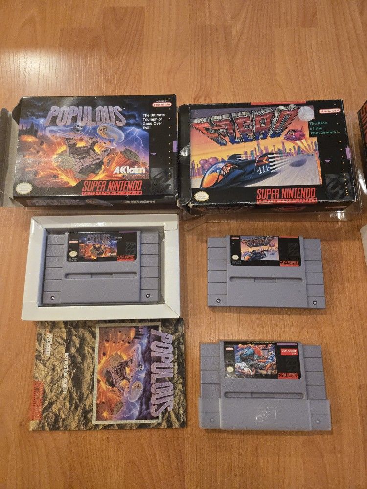 Snes Super Nintendo Bundle