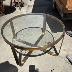 Sexy Table Gold/glass