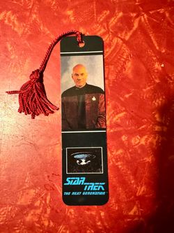 Star Trek: The Next Generation Bookmark - Captain Picard (1991)
