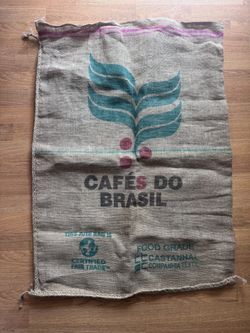 Cafés Do Brasil Burlap Coffee potato Sack