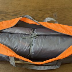 2 Person Gazelle Outdoors Camping Tent With Full Rainfly Fishing Outdoor Hiking Picnic, Orange Gray- Firm Price