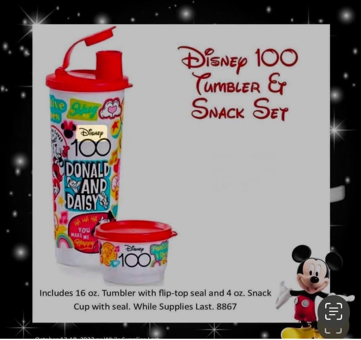 Tupperware Disney 100 Snack Set