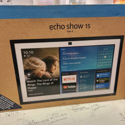 Amazon Echo Show 15. Gen 2. Full HD Hub