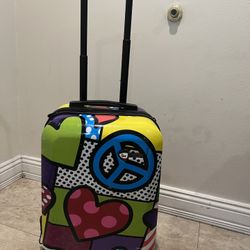Peace/Love Suitcase