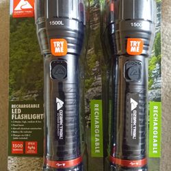 Ozark Trail Rechargeable LED Flashlights