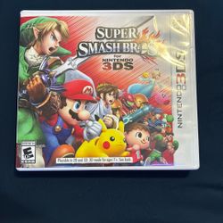 Super Smash Bros For The 3ds