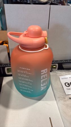 Relea colorful large capacity water bottle2500ml