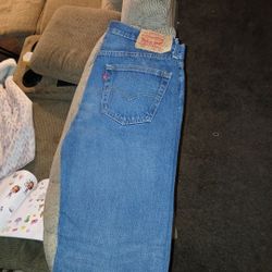 Levi Strauss 501 Size W34 L30 Bule
