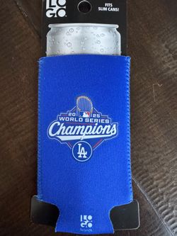 Dodger Slim Can Koozie