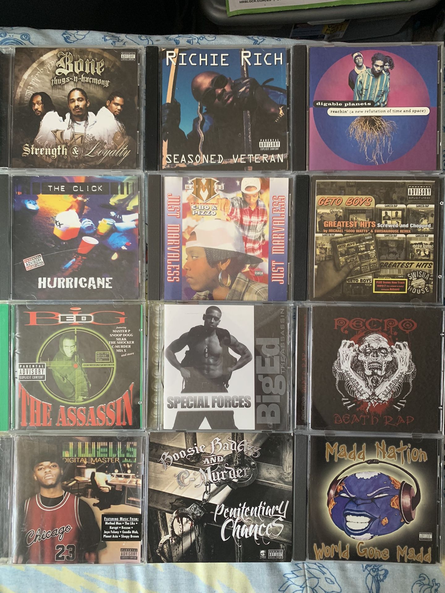 Rap hip hop gangsta rap g funk rare out of print