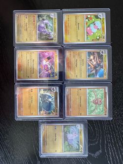 Pokémon TCG Reverse Holo Card Lot of 7