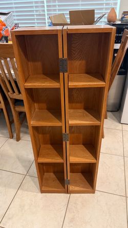 Wooden Shelf Unit DVD’s/CD’s