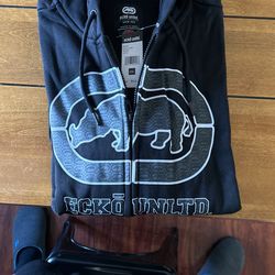 Ecko Unltd Zip Up Hoodie Sweater