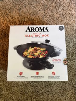 Aroma Electric Cooking Wok