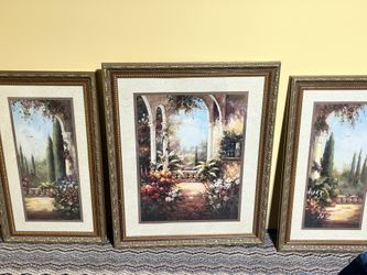 Set Of 3 Home Interiors Pics