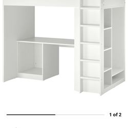 Loft Bed With Drawers And Doors
