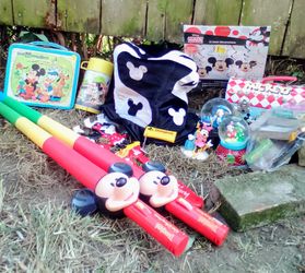 Mickey Mouse Lot Of Items
