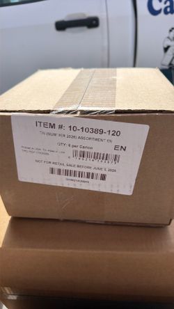 Pokémon tin mega gendar and mega clefable sealed case of 6 tins