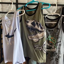 Boys Size 5T Tanks LIKE NEW