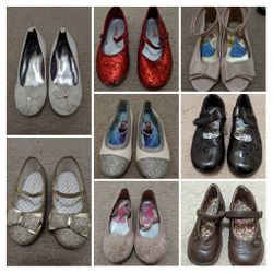 Little Girls Size 10 Dress Shoes