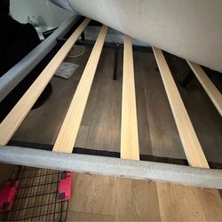 Queen size bed and frame