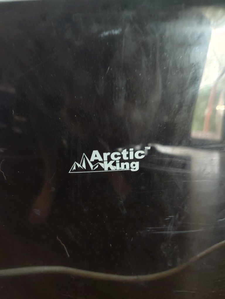 Air Conditioner, Black Ready To Go To Work . AC A/C