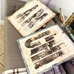 Art work 2 Pieces pick up in  southerners highland vegas