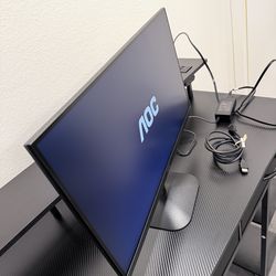 AOC 22B35HM23 22" Full HD (1920 x 1080) 120Hz LED Monitor, Adaptive Sync, VGA & HDMI