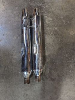 2015 Electra Glide Police Edition Harley OEM Exhaust Mufflers