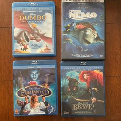 14 Disney Blu-ray Movies 