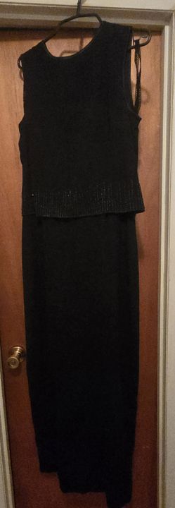 Black gown